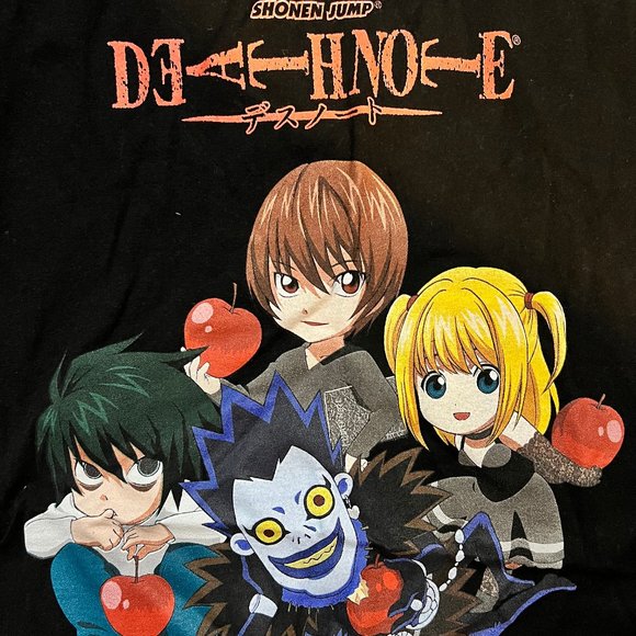 Death Note Chibi Apple T-Shirt - Picture 2 of 3